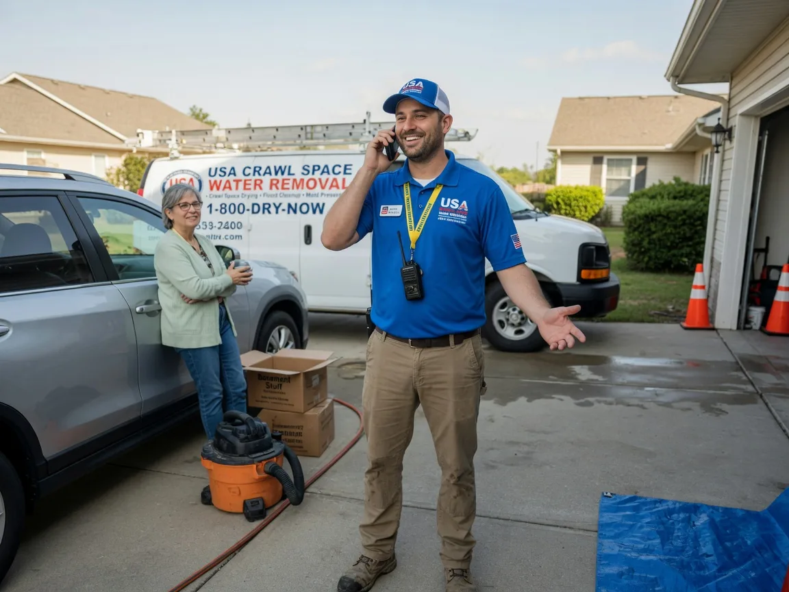 Crawl Space Water Removal Harrietta, MI FAQs